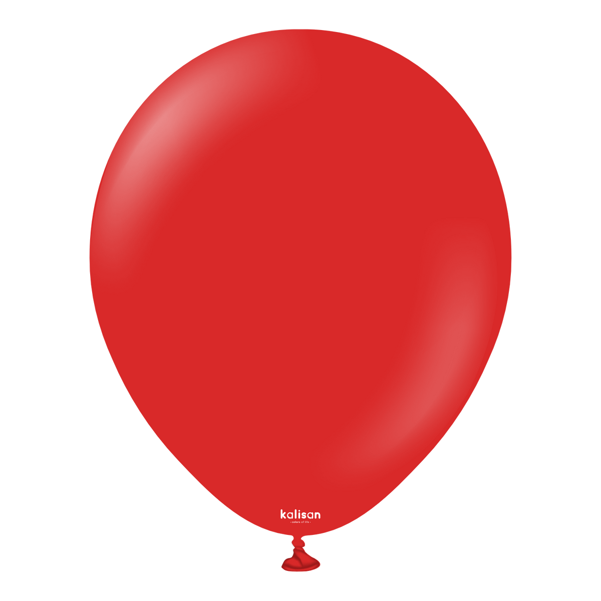 Baloane latex Kalisan 12” (30 cm) Standard Red 100/set